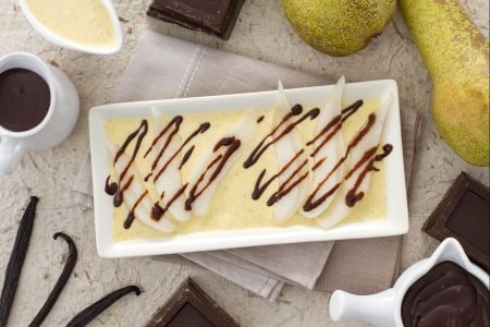 Chocolate pears