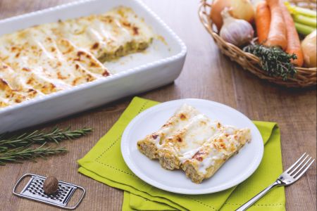 Cannelloni stuffed with Umbrian meat