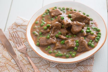 Stew with peas