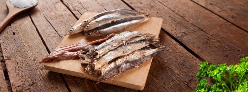 Anchovies and mackerel