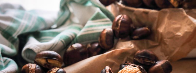 Baked chestnuts a tasty alternative