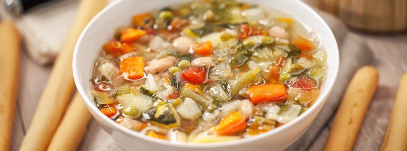 Because minestrone is good for health