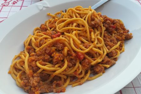 Bigoi col pestöm the Brescia recipe