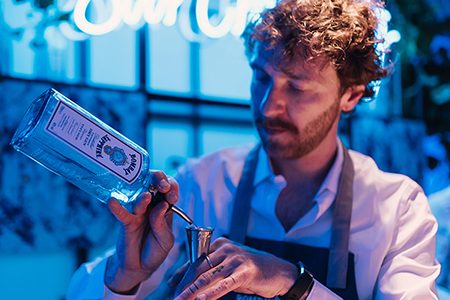 Bombay Sapphire: art and gin in the Canvas Bar