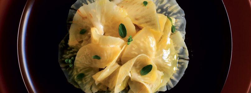 Celeriac carpaccio recipe
