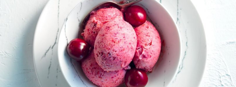 Cherry Ice Cream Recipe - Italian Cuisine