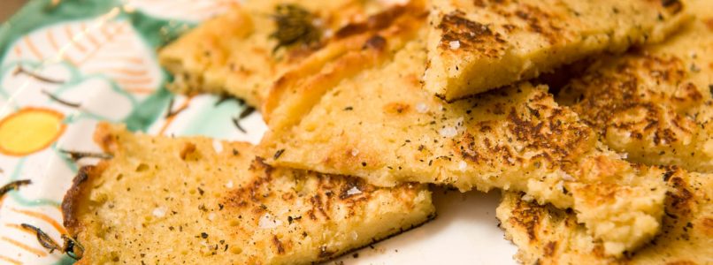 Chickpea farinata: recipe to make it at home
