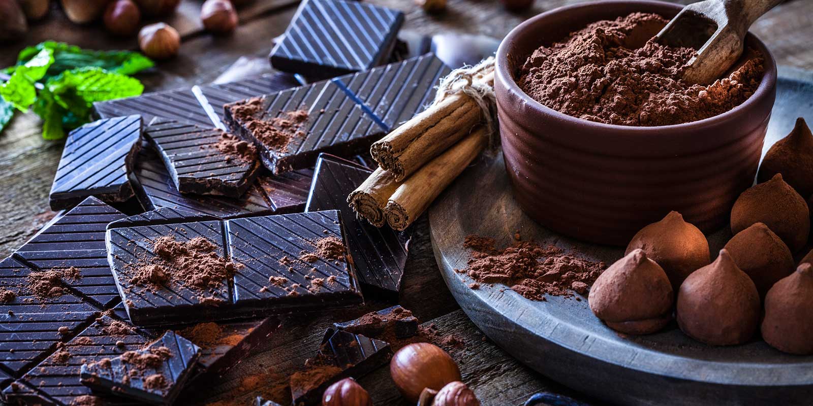 Chocolate is a help against coughing. Doctor's word