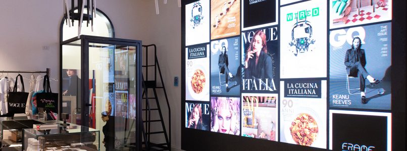 Condé Nast Italia presents Frame: experience store