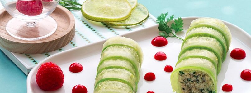 Cucumber Rolls Recipe | Italian Cuisine