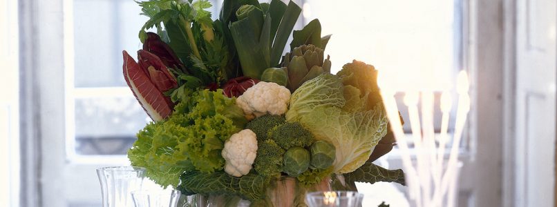 December: seasonal vegetables and fruit