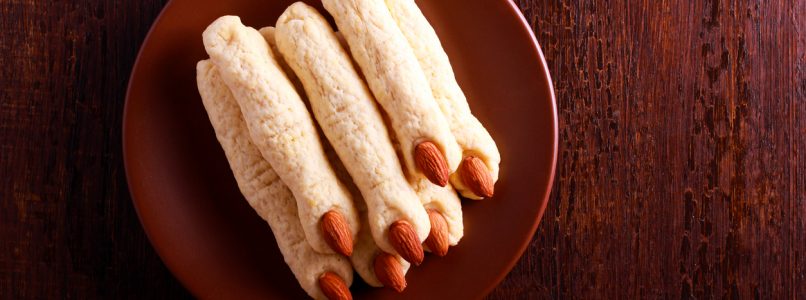 Fingers of Witches, easy to prepare Halloween cookies