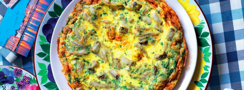 Fish Omelette Recipe - Italian Cuisine