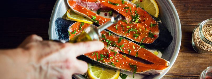 Fresh salmon in 10 recipes