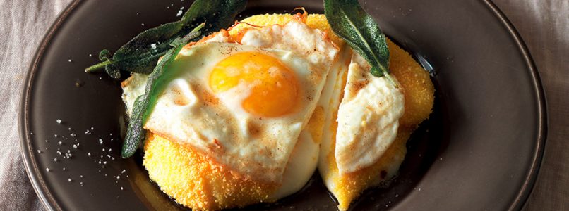 Fried Scamorza and Sage Egg Recipe