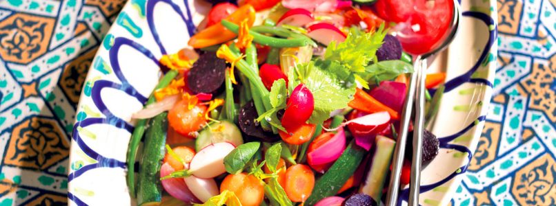 Fruit and vegetable salad recipe