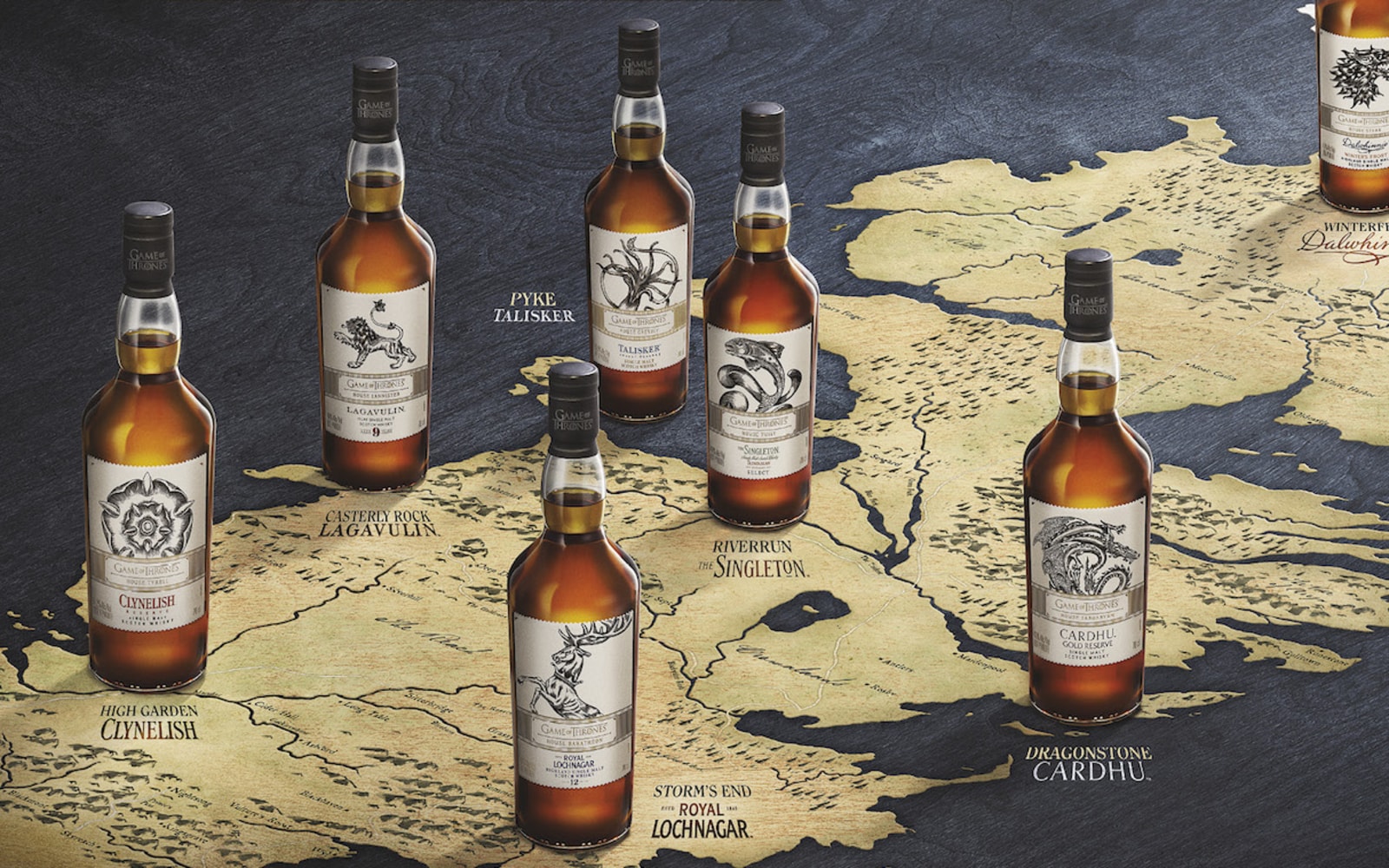 Game of Thrones, the whiskey collection inspired by the Casate