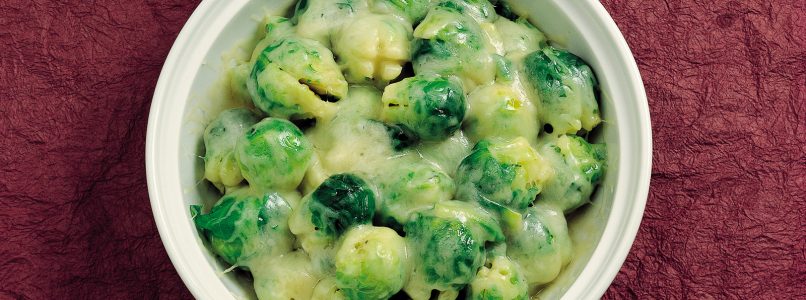 Gratinated sprouts recipe - Italian Cuisine