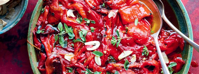 Grilled Peppers Recipe - Italian Cuisine