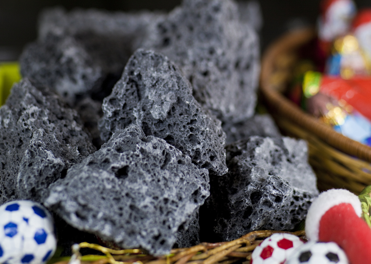 Homemade charcoal: yes!