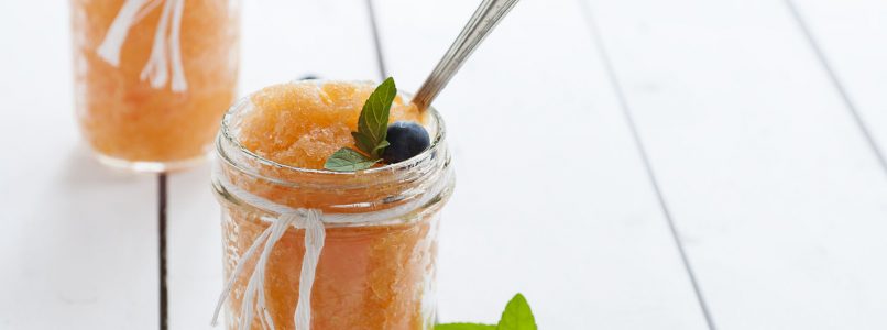 How to make a homemade granita in a workmanlike manner