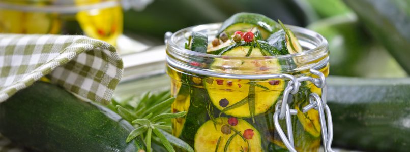 How to make courgettes in oil