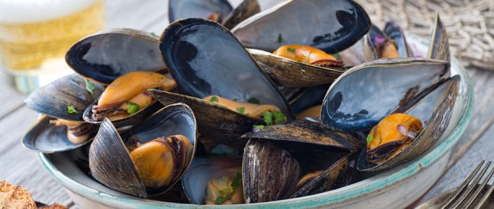 How to prepare the peppered mussel