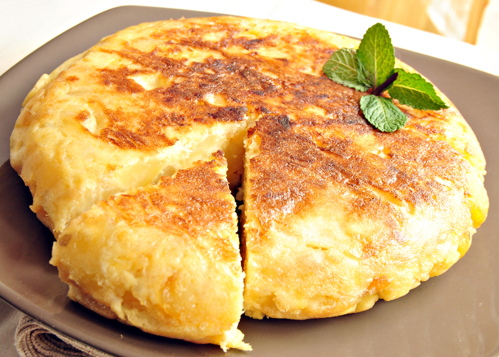 How to prepare the potato omelette