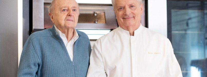 Iginio Massari and Marco Brunelli together for a new pastry brand