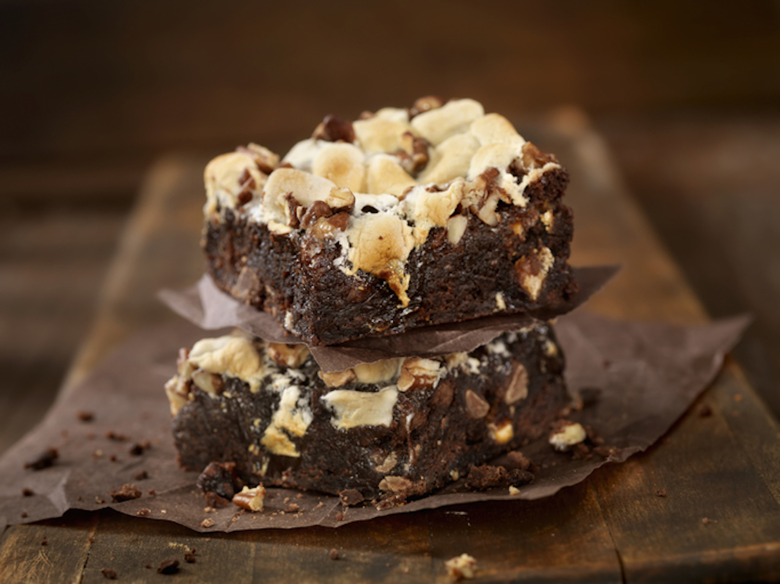 Impossible to resist the hazelnut brownies: here's how to make them