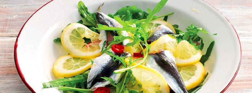 Lemon, Sardine and Rocket Salad Recipe