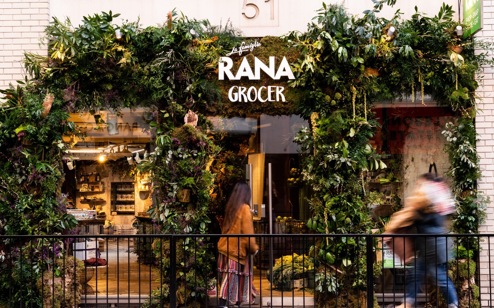 London, Italian specialties at the temporary of the Rana family