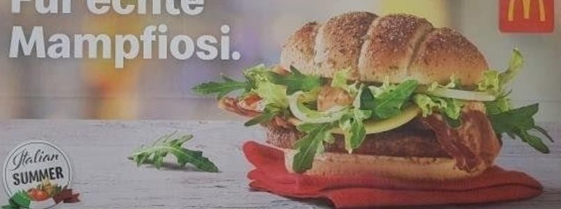 McDonald’s Austria launches the sandwich «for real mobsters». And it's controversy