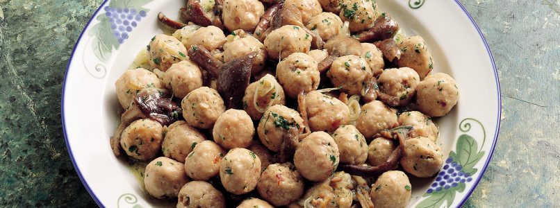 Meatballs recipe with nails - Italian Cuisine