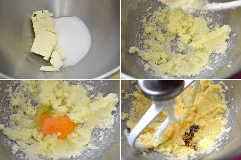 1 butter sugar eggs