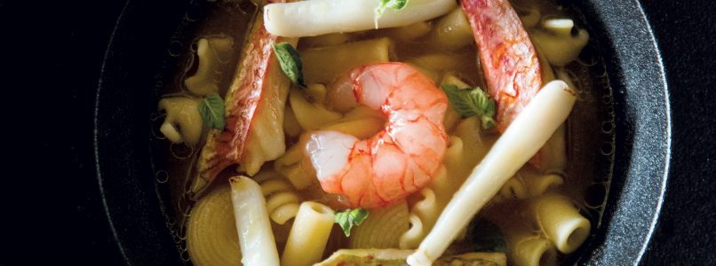 Mixed pasta with fish recipe