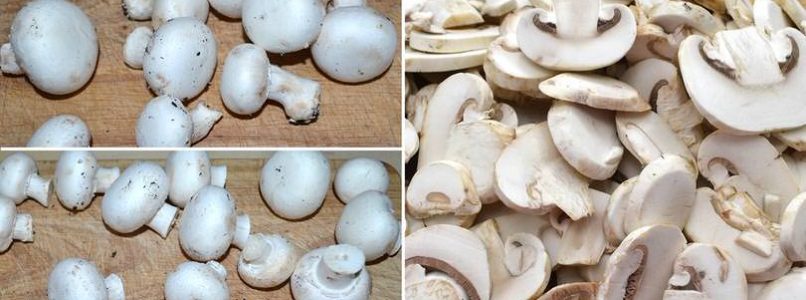 »Mushrooms with béchamel sauce - Recipe Mushrooms with Misya béchamel sauce