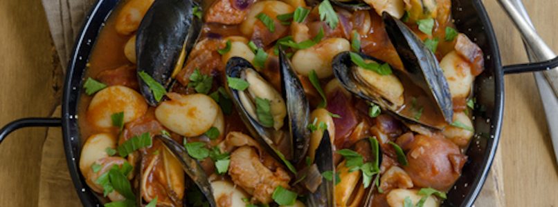 Mussels, potatoes and beans: the soup you don't expect