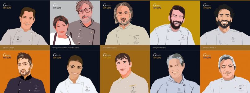 Naples, the dinner of the 20 chefs who revisit the Campania cuisine