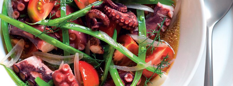 Octopus in stew recipe, the appetizing recipe