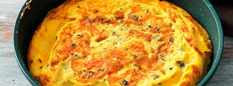 Omelette recipe with truffles - Italian Cuisine