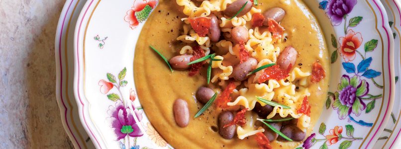 Pasta and beans recipe, the delicious recipe