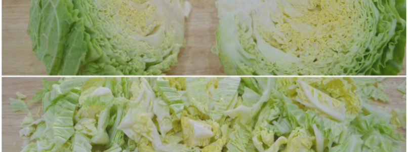 »Pasta with savoy cabbage