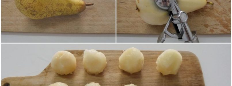 »Pears with Parmesan - Recipe Pears with Parmesan from Misya