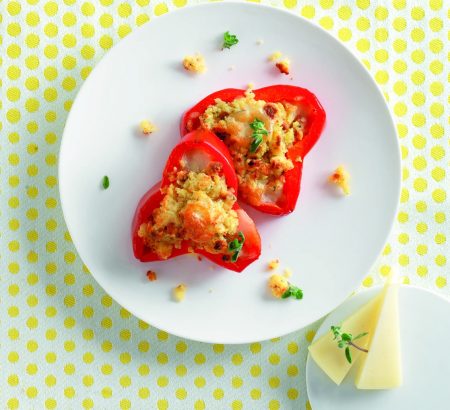 Peppers, the sun on the table in 50 recipes