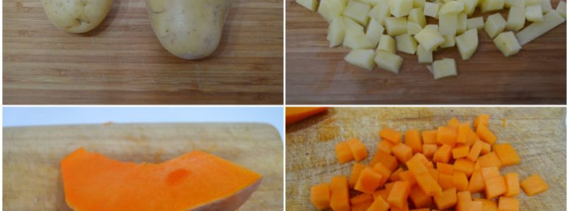 »Pumpkin and potato pasta