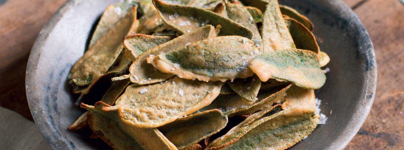 Recipe Baked sage leaves