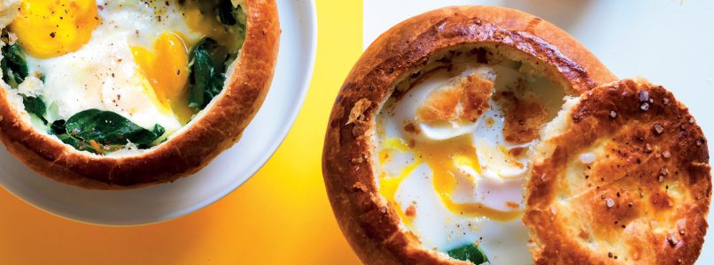 Recipe Eggs in cocotte with a cap