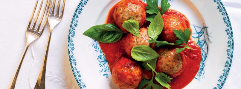 Recipe Meatballs with sauce and fried