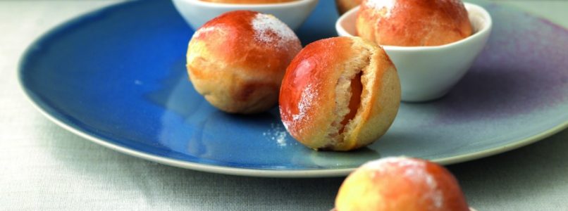 Recipe Mini donuts in the oven with double surprise